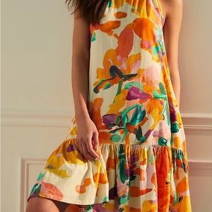 Multicolor Floral Women's Dress